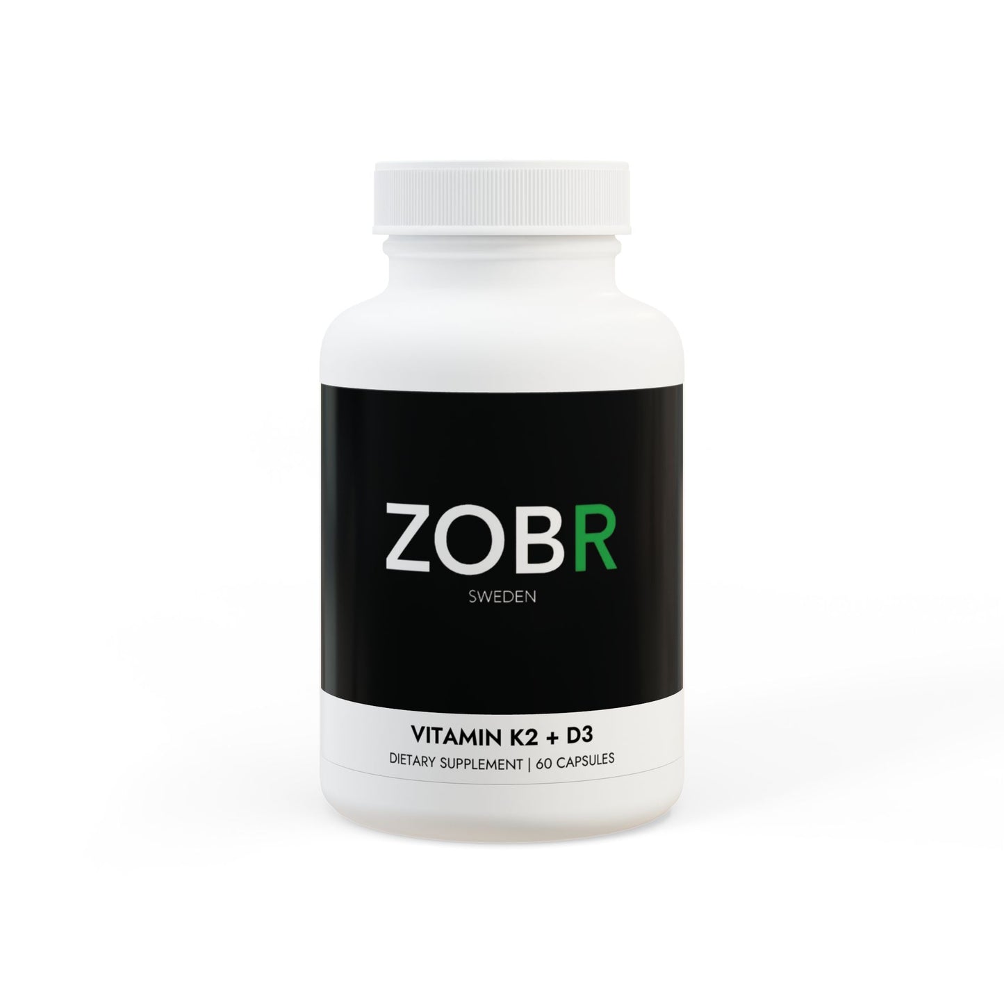 Vitamin K2 + D3 Supplement (60 Capsules)